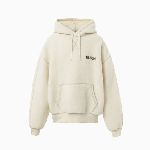 Junya Watanabe MAN x Filson Wool Hoodie Off White