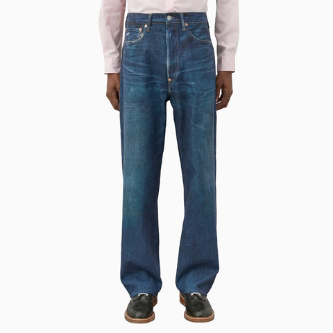 Junya Watanabe MAN x Levi's x BerBerJin Printed Jeans Indigo