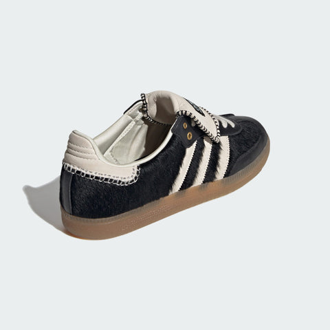 adidas Originals x Wales Bonner Samba Pony Tonal Low Trainers Core Black / Cream White