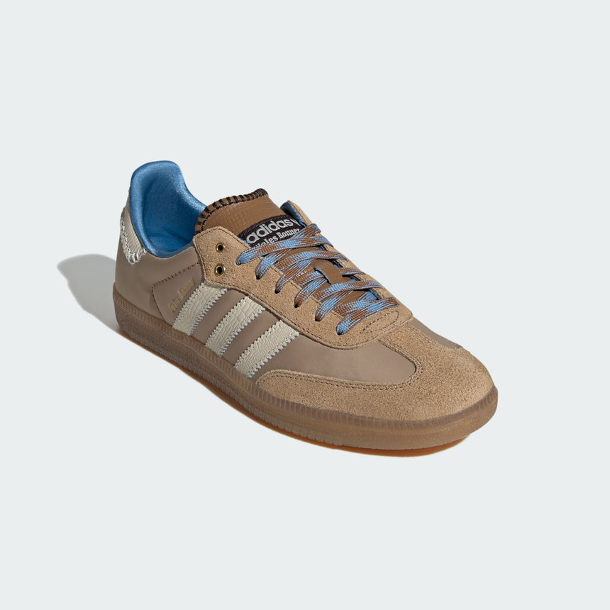 adidas Originals x Wales Bonner Nylon Samba Wonder White / Ash Blue