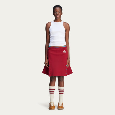 adidas Originals x Wales Bonner Knit Skirt Collegiate Burgundy