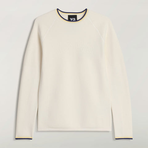 adidas Y-3 x Wales Bonner Knit Base Top Cream White