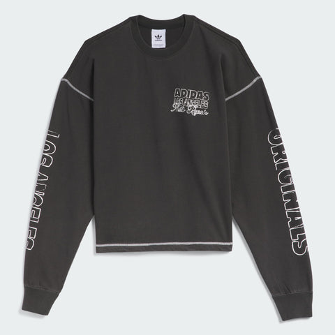 adidas Originals Wilshire LS Tee Black