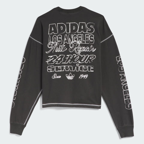 adidas Originals Wilshire LS Tee Black