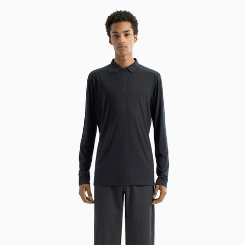 Arc'teryx Veilance Frame Polo Shirt LS Black