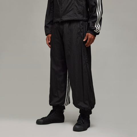 adidas Y-3 3-Stripes Nylon Shell Pants Black