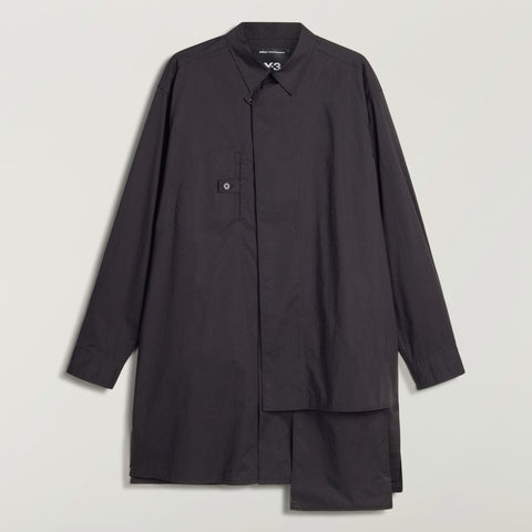 adidas Y-3 Adaptive Cotton Shirt Black