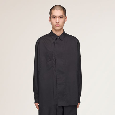 adidas Y-3 Adaptive Cotton Shirt Black