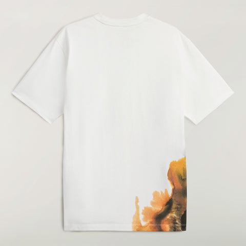 adidas Y-3 AOP Short Sleeve Tee Core White