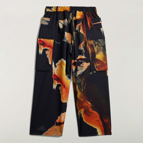 adidas Y-3 AOP Sport Uniform Cargo Pants Black / Multicolor