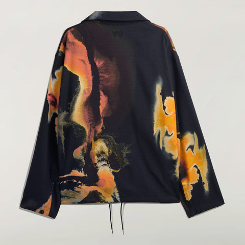 adidas Y-3 AOP Sport Uniform Coach Jacket Black / Multicolor