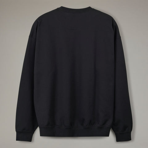 adidas Y-3 Brushed Terry Crew Sweater Black