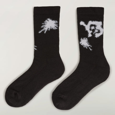 adidas Y-3 x Chito Graphic Crew Socks Black