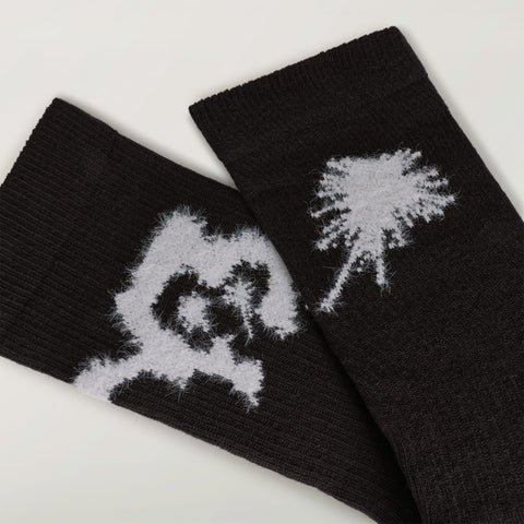 adidas Y-3 x Chito Graphic Crew Socks Black