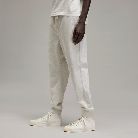 adidas Y-3 Cuffed French Terry Pants Light Grey Heather
