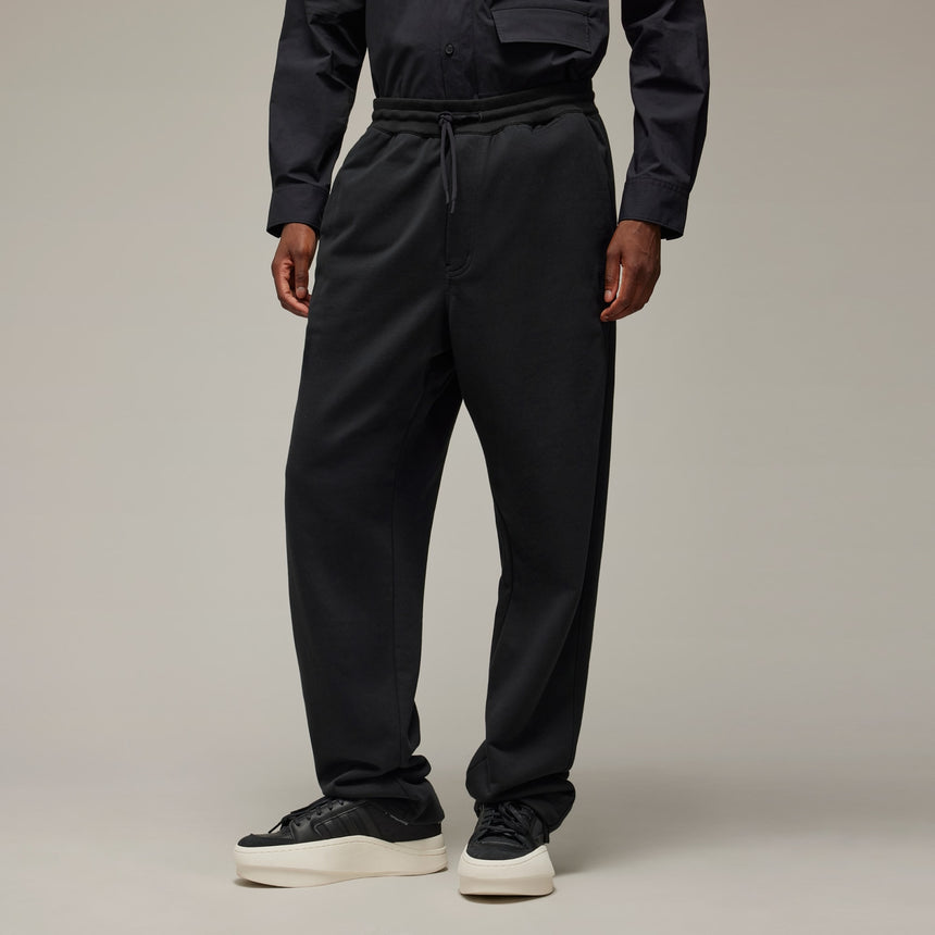 adidas Y-3 French Terry Straight Pants Black