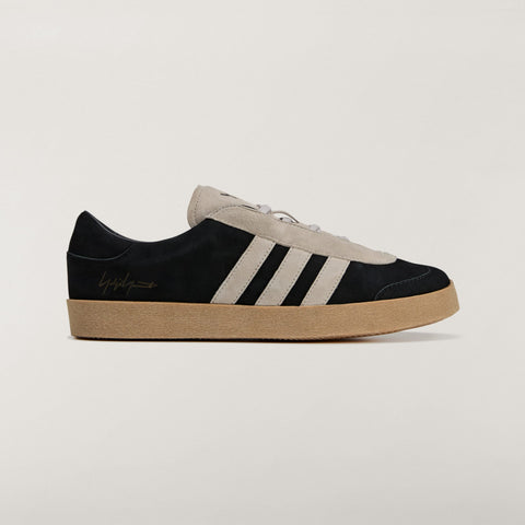 adidas Y-3 Gazelle Black / Light Brown