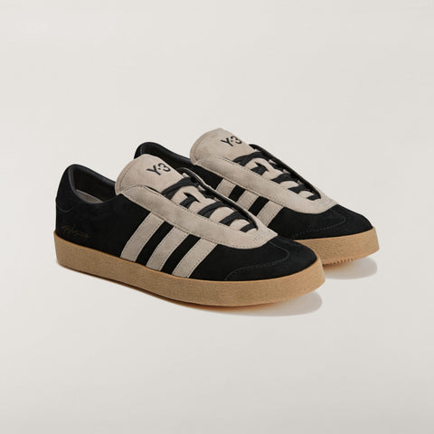 adidas Y-3 Gazelle Black / Light Brown