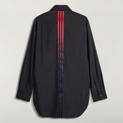 adidas Y-3 Gradient 3-Stripes Nylon Overshirt Black