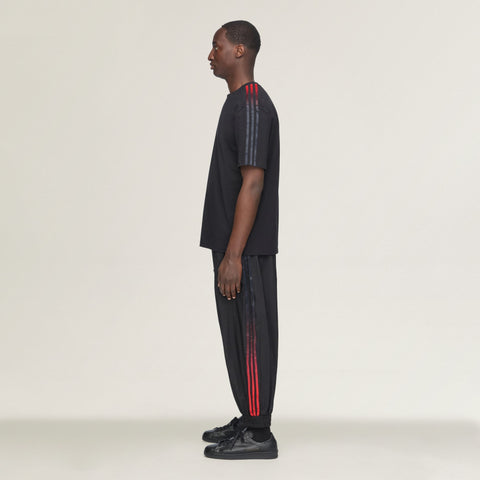 adidas Y-3 Gradient Stripes Short Sleeve T-Shirt Black