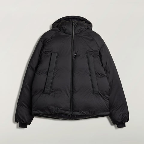 adidas Y-3 Hooded Puffer Jacket Black