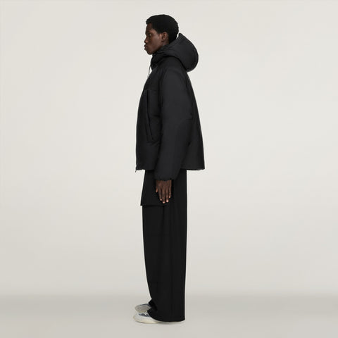 adidas Y-3 Hooded Puffer Jacket Black