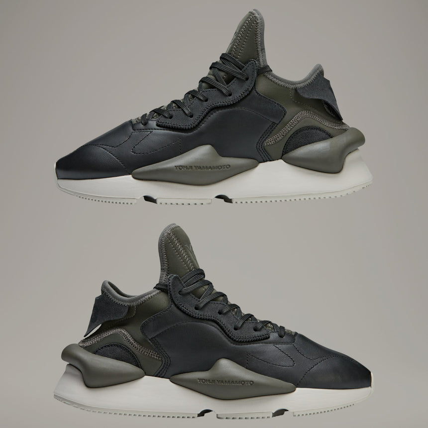 adidas Y-3 Kaiwa Black / Cinder / Chalk Pearl