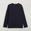 adidas Y-3 Logo Long Sleeve Tee Black