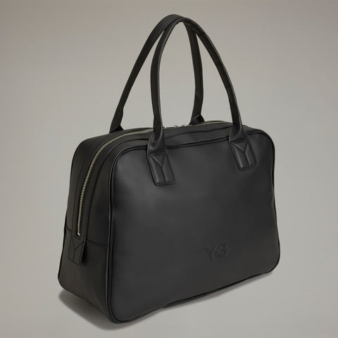 adidas Y-3 Leather Airliner Bag Black