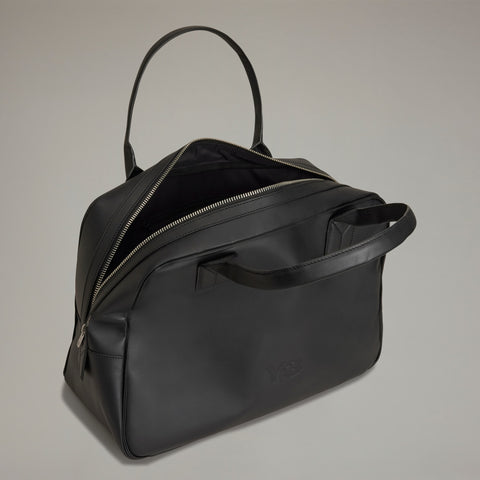 adidas Y-3 Leather Airliner Bag Black