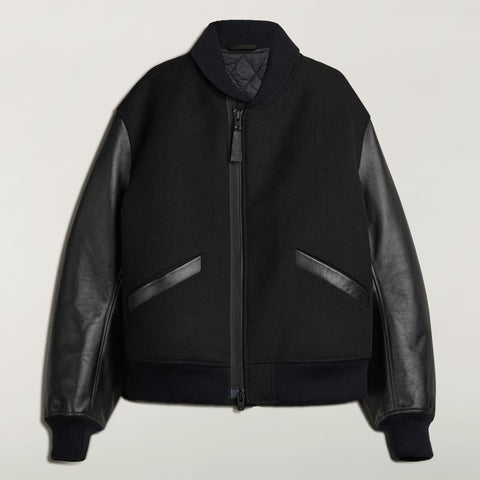 adidas Y-3 Letterman Jacket Black