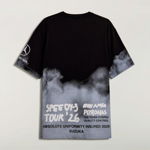 adidas Y-3 x Mercedes-AMG Petronas F1 Team Tour Short Sleeve Tee Black