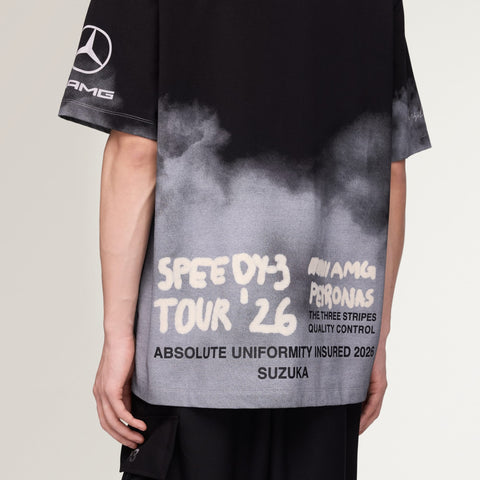 adidas Y-3 x Mercedes-AMG Petronas F1 Team Tour Short Sleeve Tee Black