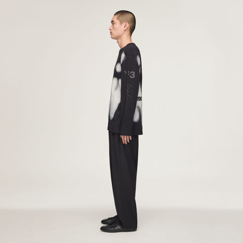 adidas Y-3 x Mercedes-AMG Petronas F1 Team Yohji Graphic Long Sleeve Tee Black