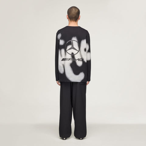 adidas Y-3 x Mercedes-AMG Petronas F1 Team Yohji Graphic Long Sleeve Tee Black