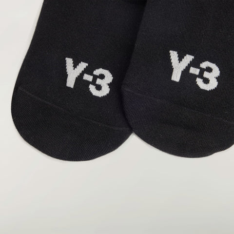 adidas Y-3 No Show Socks Black