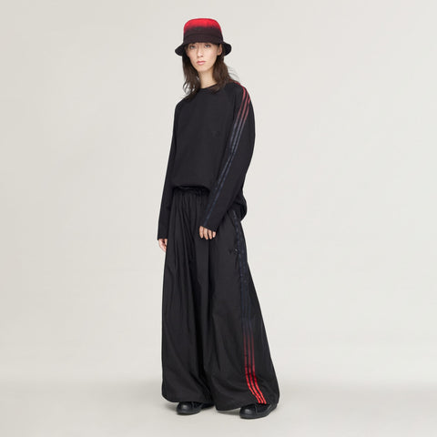 adidas Y-3 Oversized Gradient Stripes Long Sleeve T-Shirt Black