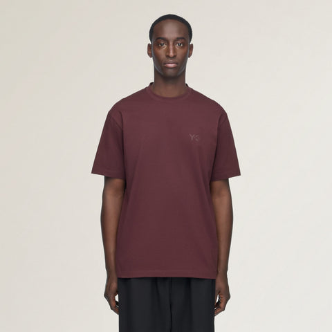 adidas Y-3 Regular Short Sleeve T-Shirt Night Red