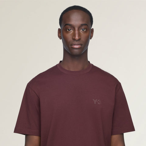 adidas Y-3 Regular Short Sleeve T-Shirt Night Red
