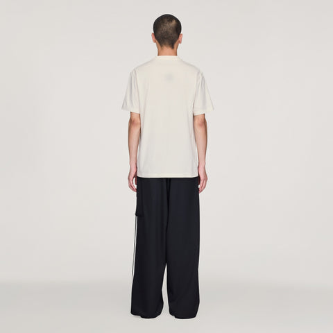 adidas Y-3 Regular Short Sleeve T-Shirt Chalk White