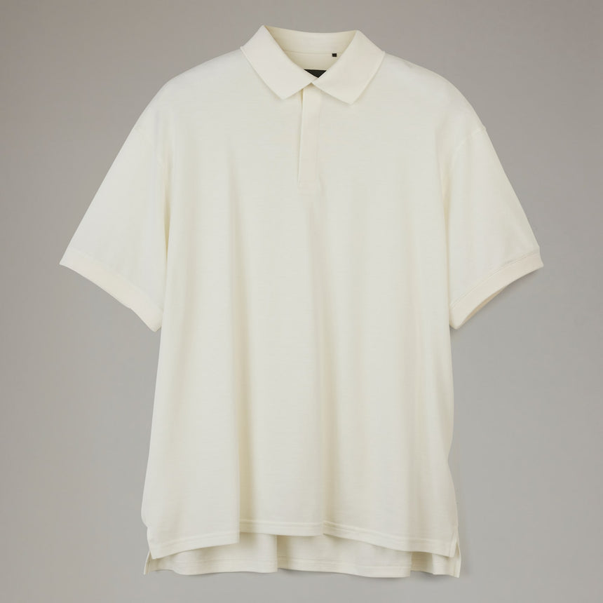adidas Y-3 Short Sleeve Polo Shirt White