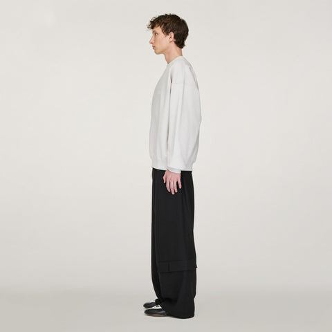 adidas Y-3 Sport Uniform Straight Leg Trousers Black