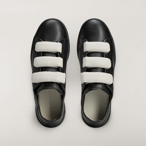 adidas Y-3 Stan Smith Hook-And-Loop Black / Orbit Grey