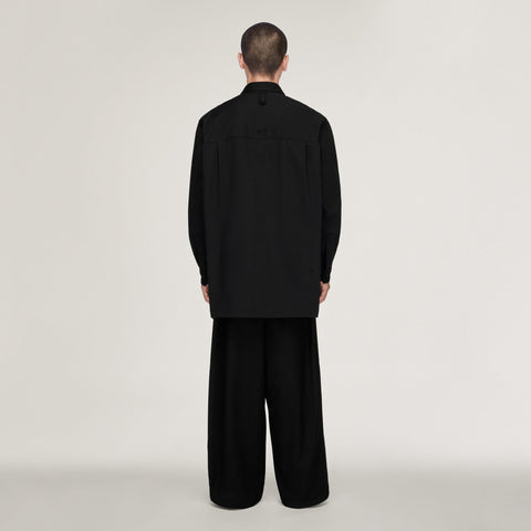 adidas Y-3 Twill Utility Overshirt Black