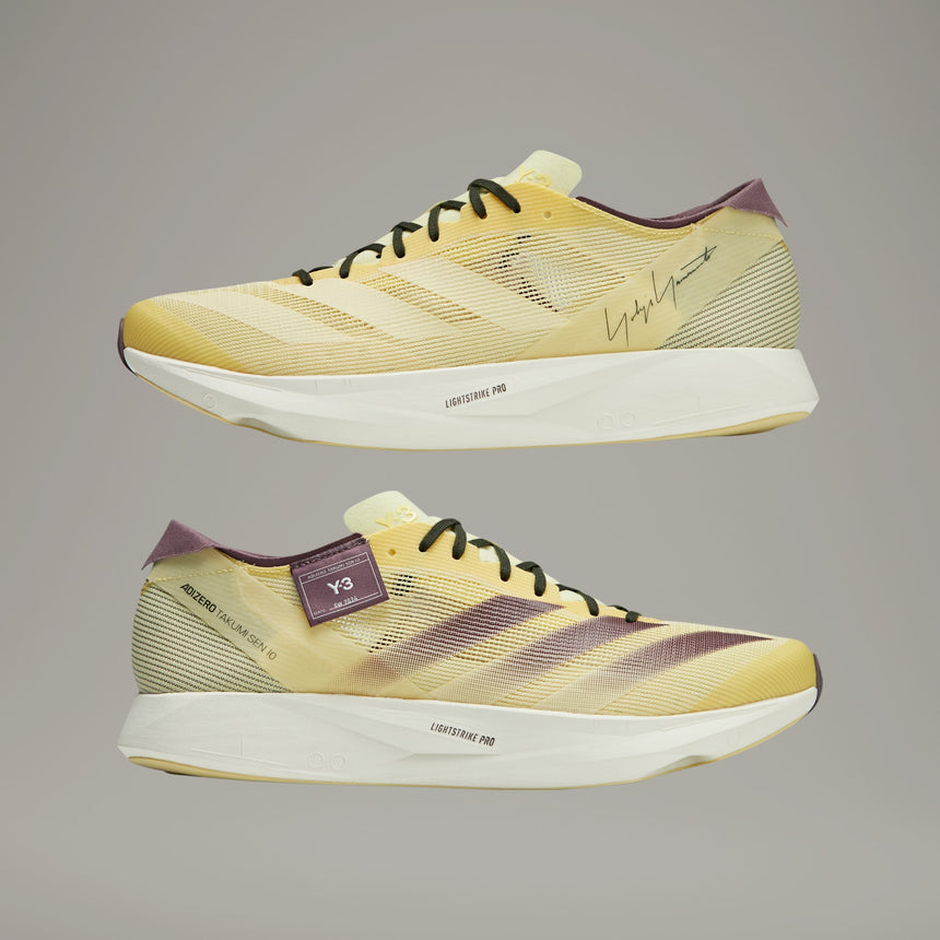 adidas Y-3 Takumi Sen 10 Almost Yellow / Shadow Fig