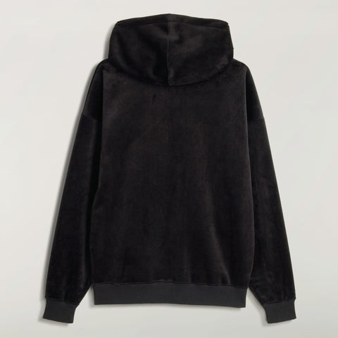 adidas Y-3 Velvet Corduroy Hoodie Black