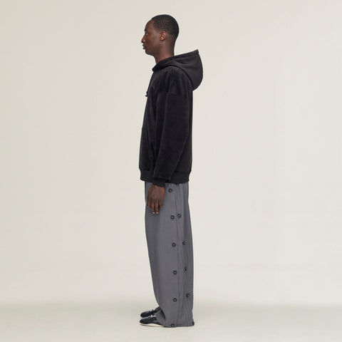 adidas Y-3 Velvet Corduroy Hoodie Black