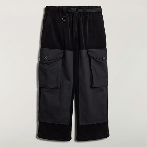 adidas Y-3 Velvet Corduroy Utility Pants Black
