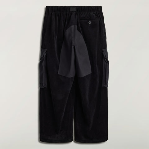 adidas Y-3 Velvet Corduroy Utility Pants Black