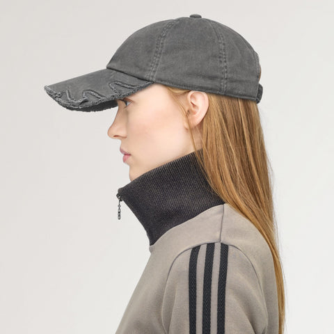 adidas Originals x AVAVAV Slashed Double Brim Cap Black
